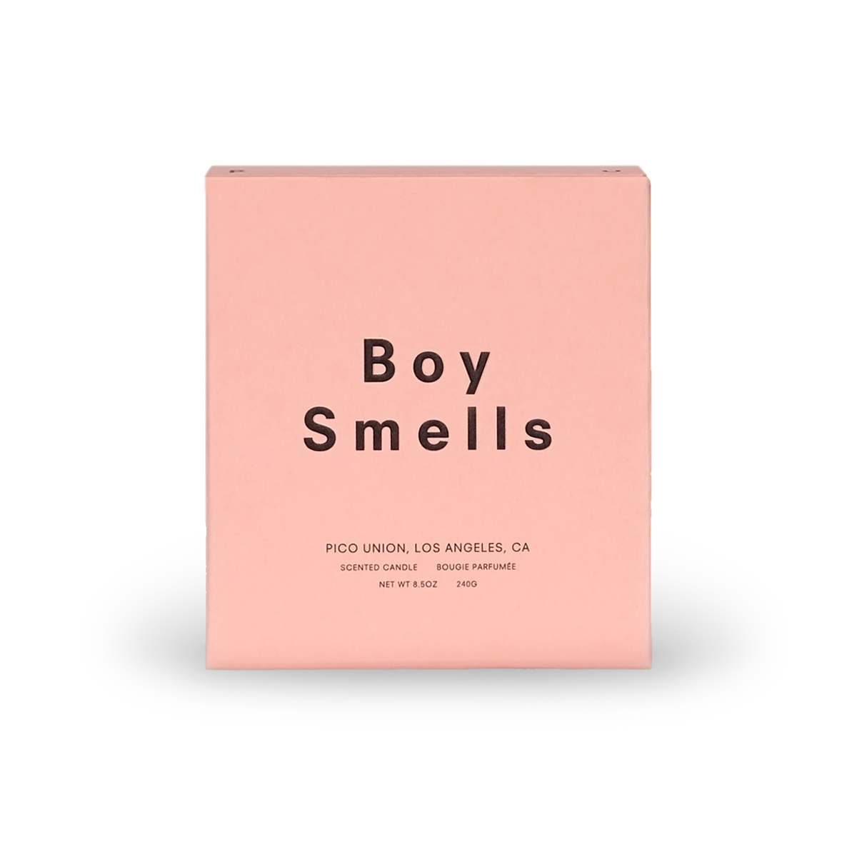Boy Smells ash scented candle in packaging